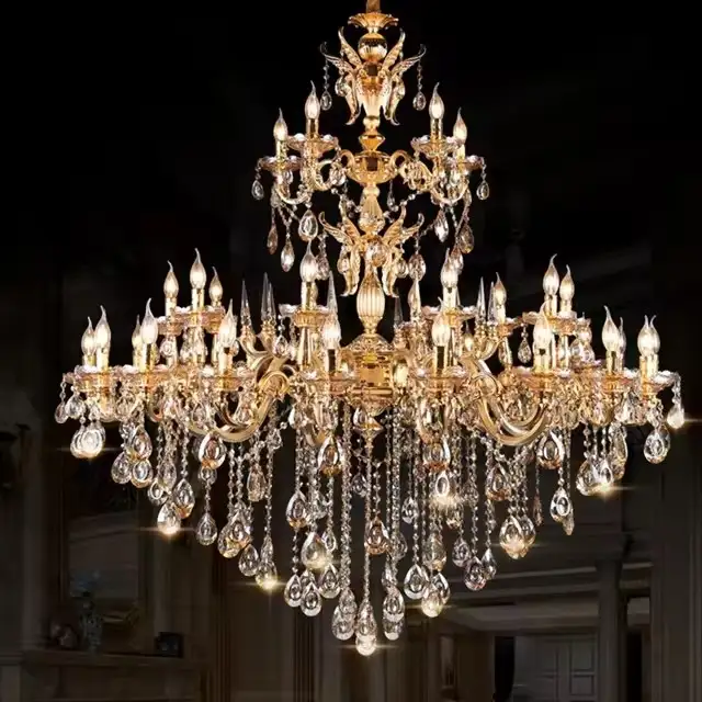 1 Candle crystal chandelier