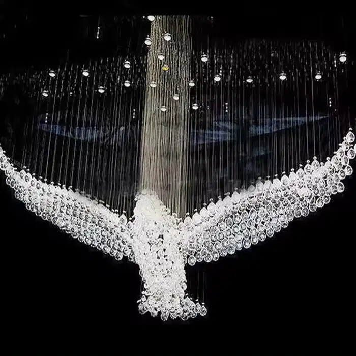 1 Crystal chandelier